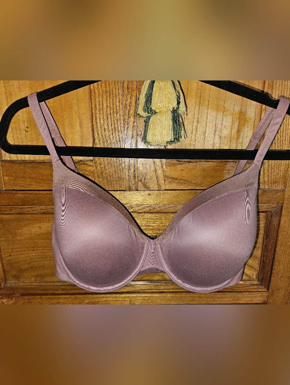 Victoria's Secret Body By Victoria Lined Perfect Coverage 36D Deep Mauve